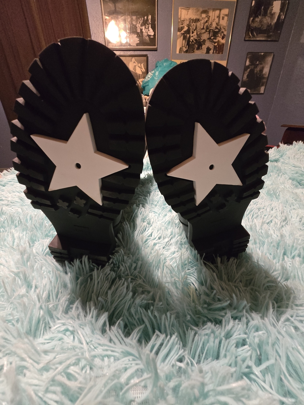 Dior Black 'Miss Dior' Mid-Calf Logo Paddock Boots - Picture 3 of 5